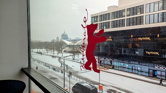 Foto aus dem Cubix auf den Alexanderplatz