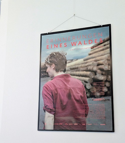 Abfotografiertes Plakat des Films Erinnerungen eines Waldes